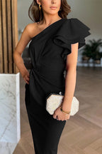 Clara | Vestido con hombros al descubierto