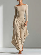 Dalia | Conjunto Top y Pantalones Anchos
