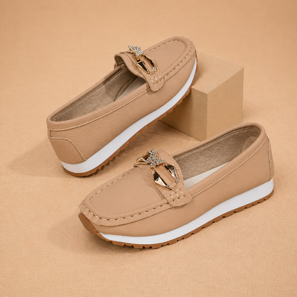 Lily |  Mocasines con hebilla cómodos