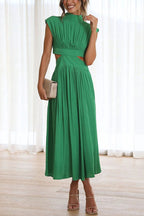 Quiara | Vestido midi con aberturas y bolsillos