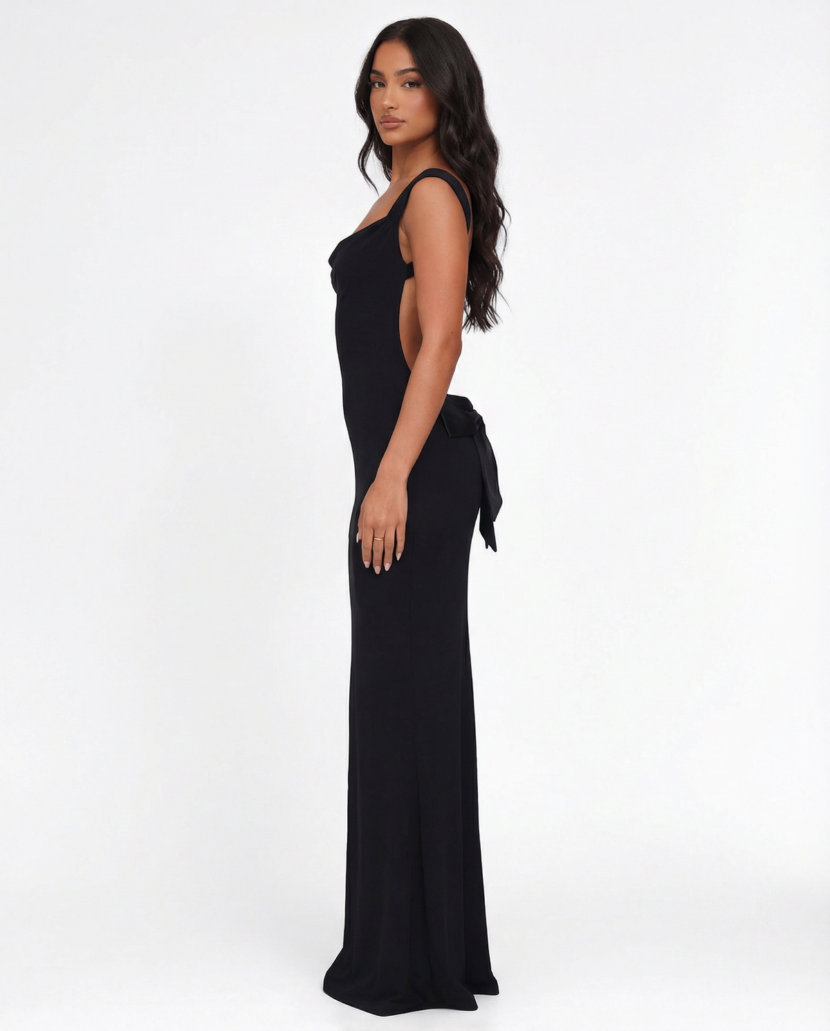Yolanda | Vestido maxi sin espalda