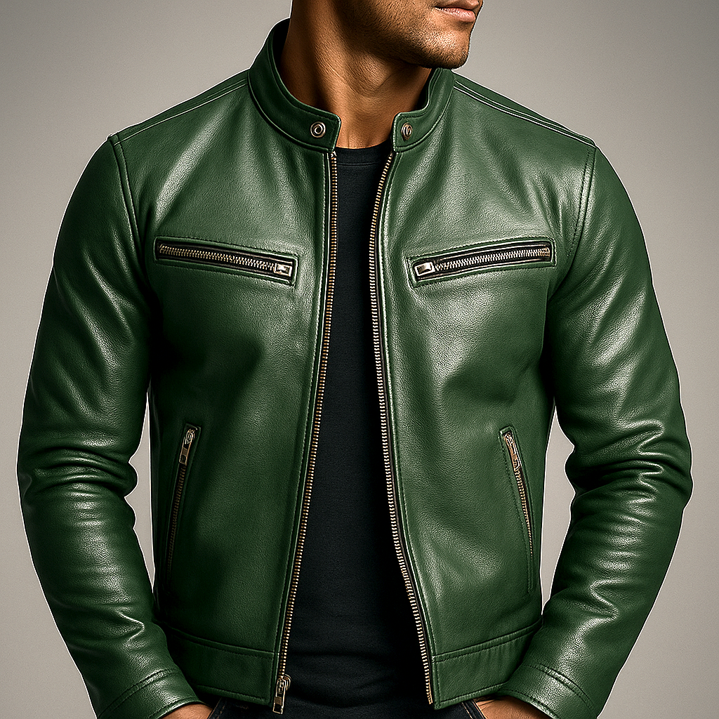 Alejandro | Chaqueta de piel vintage
