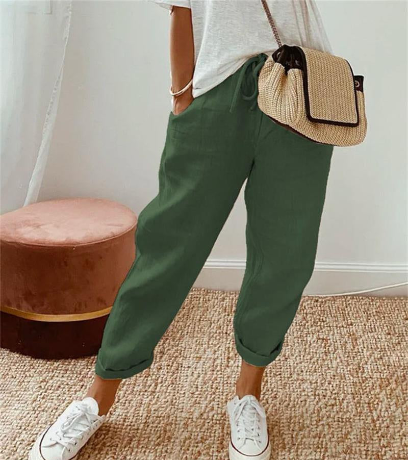 Pantalón Sofia | pantalón elegante de lino