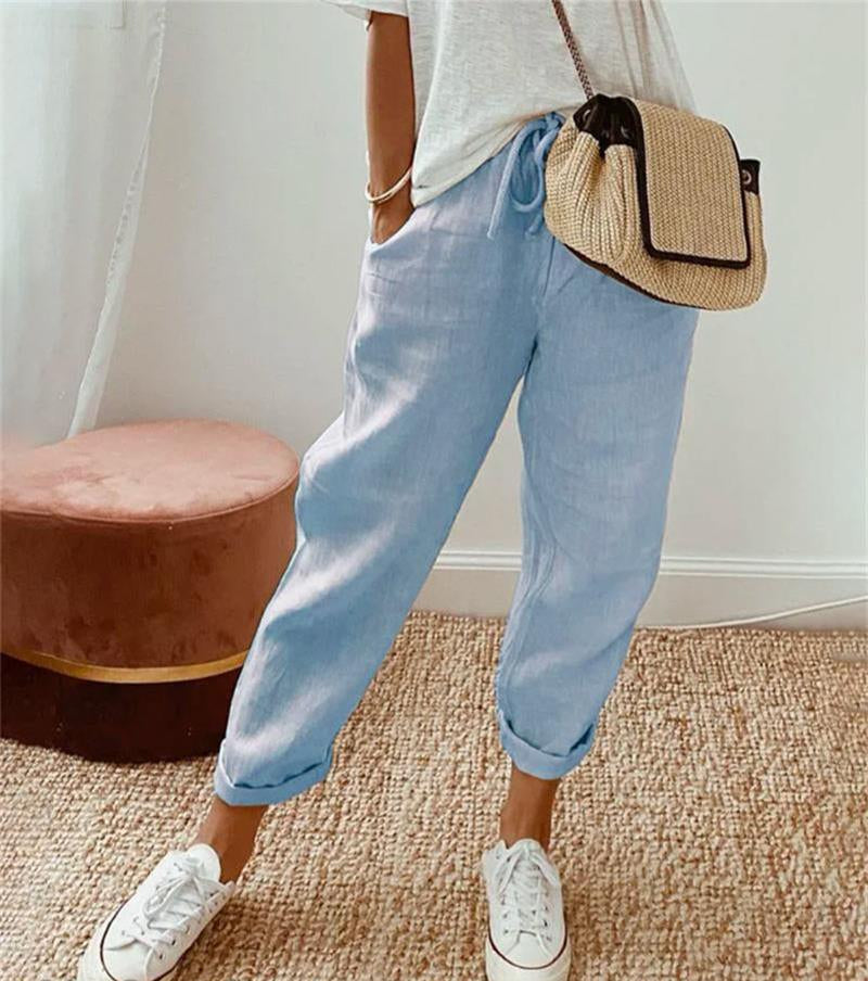 Pantalón Sofia | pantalón elegante de lino