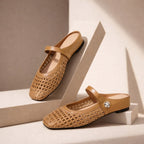 Teresa | Zapatos planos tipo mule ortopédicos