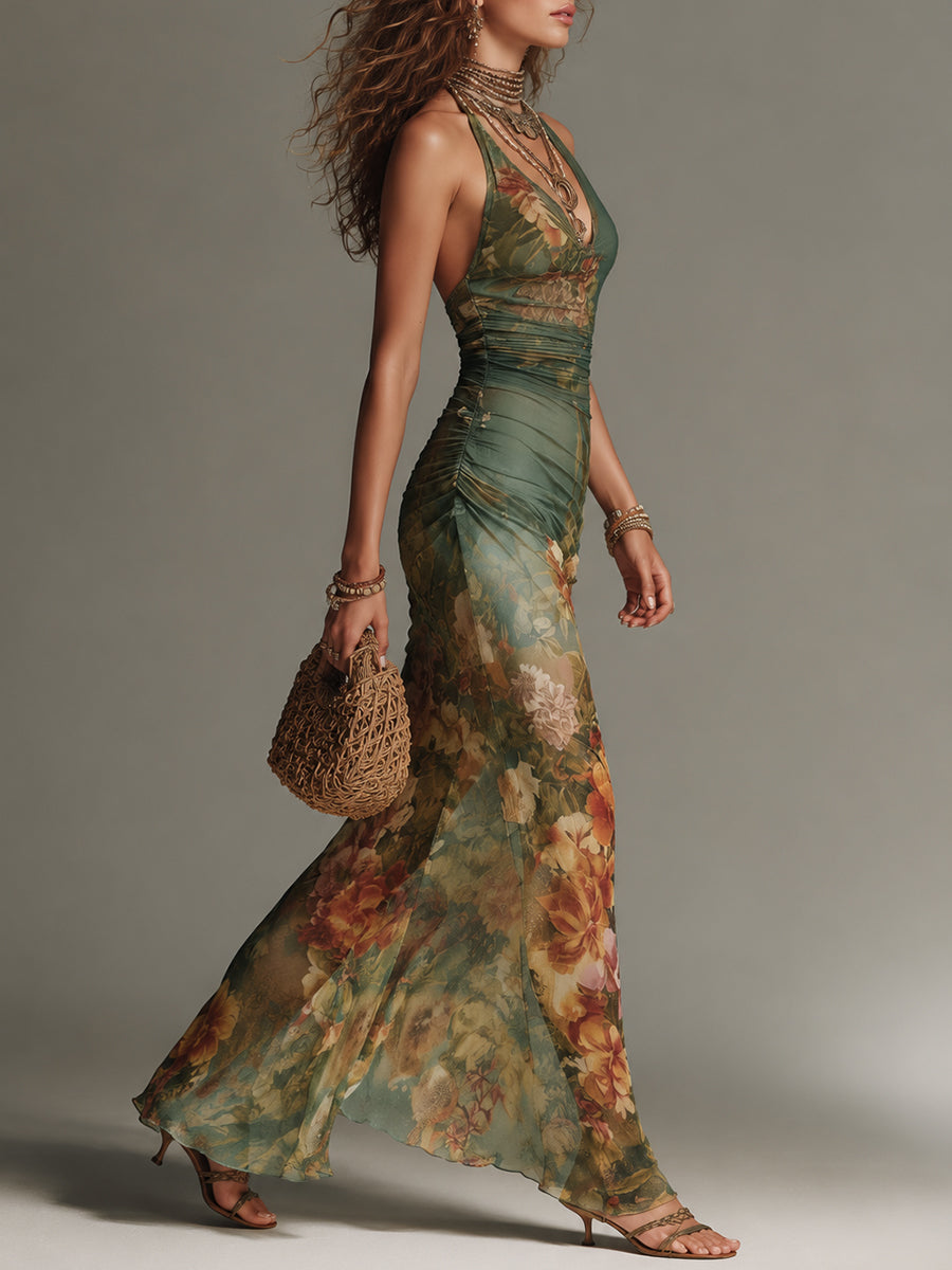 Esmeralda | Vestido Largo Floral