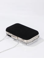 Noelia | Clutch negro con cristales