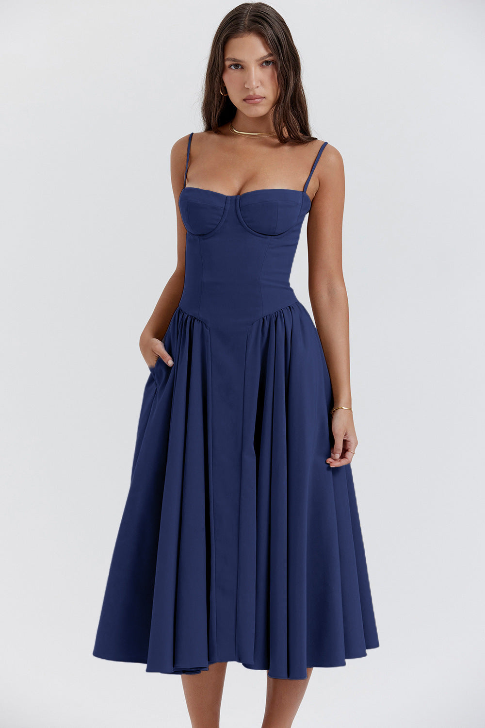 Loli | Vestido midi retro
