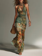 Esmeralda | Vestido Largo Floral