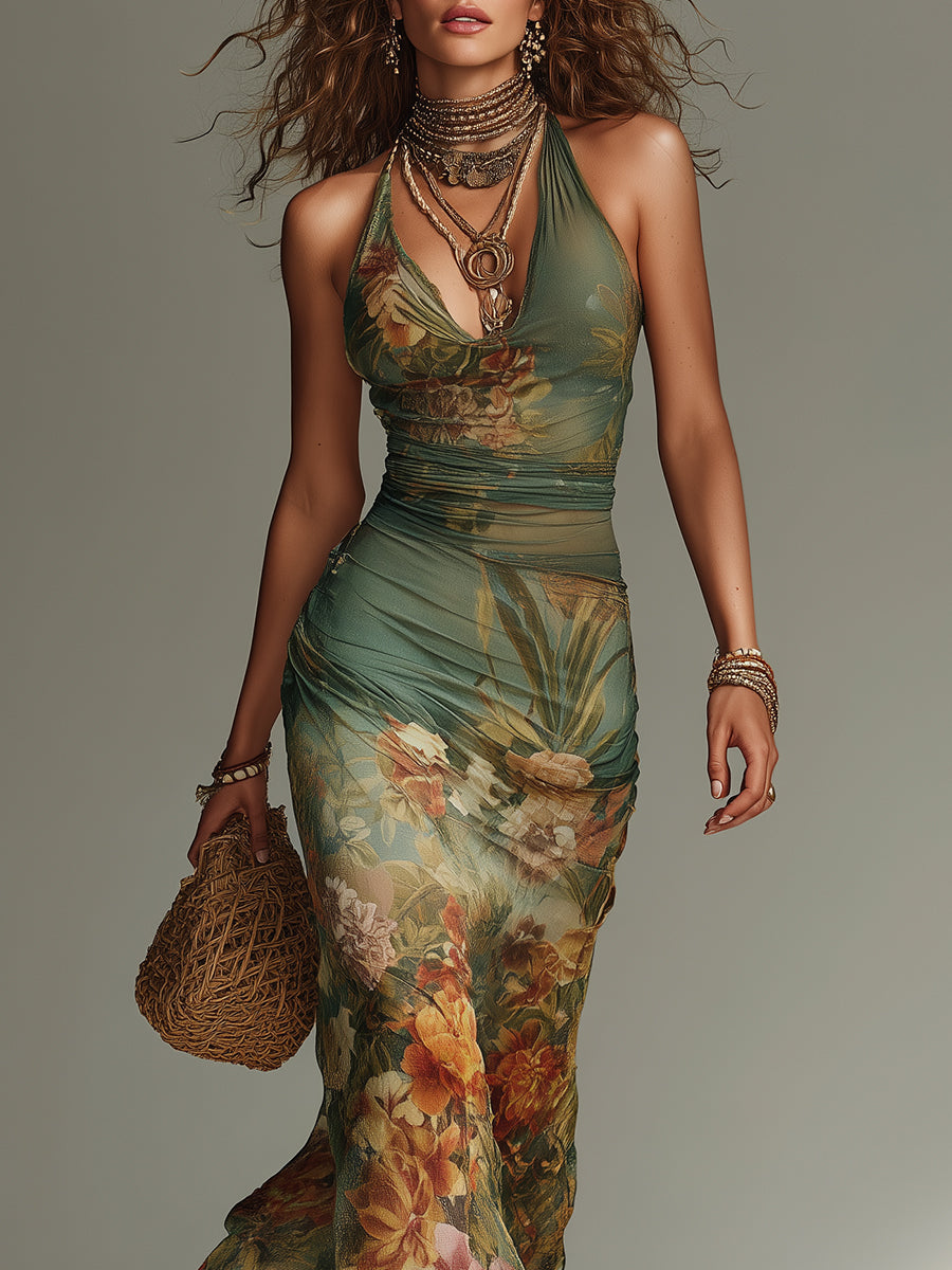 Esmeralda | Vestido Largo Floral