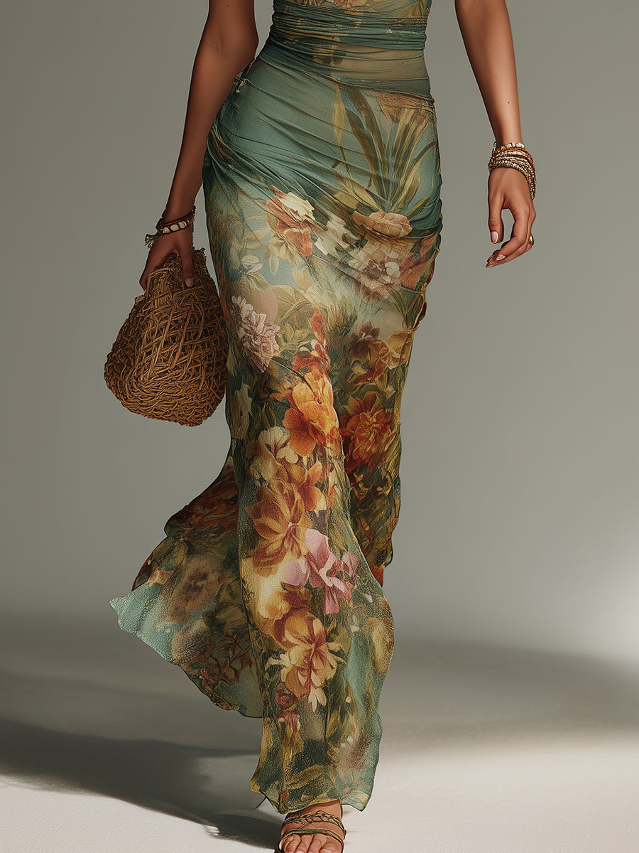 Esmeralda | Vestido Largo Floral