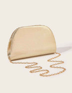 Gala | Clutch joya con asa metálica