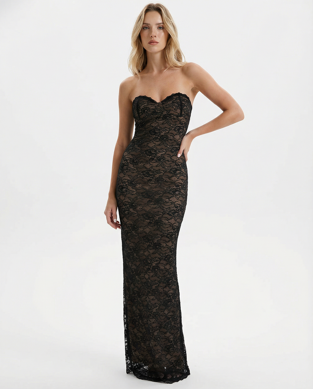Anochecer | Vestido maxi largo
