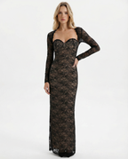 Anochecer | Vestido maxi largo