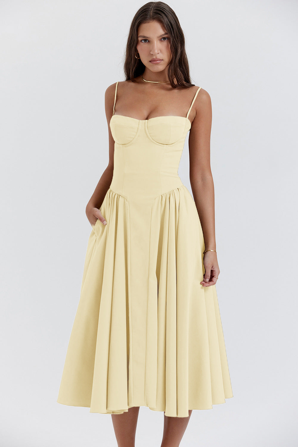 Loli | Vestido midi retro