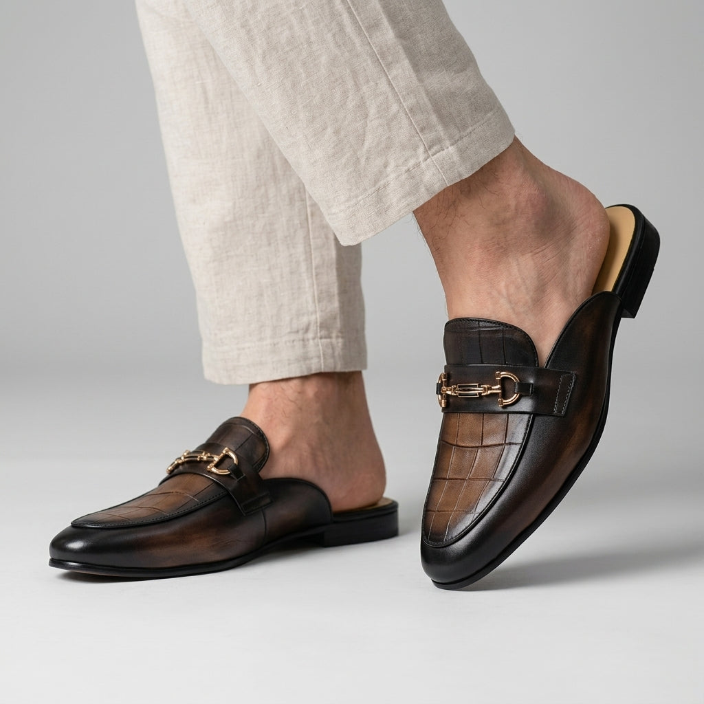 Sandro | Mocasines elegantes de piel auténtica