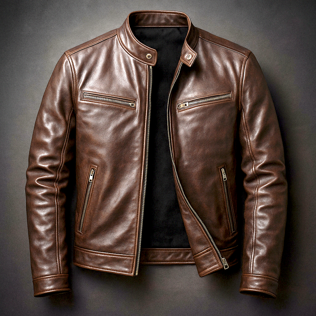 Alejandro | Chaqueta de piel vintage