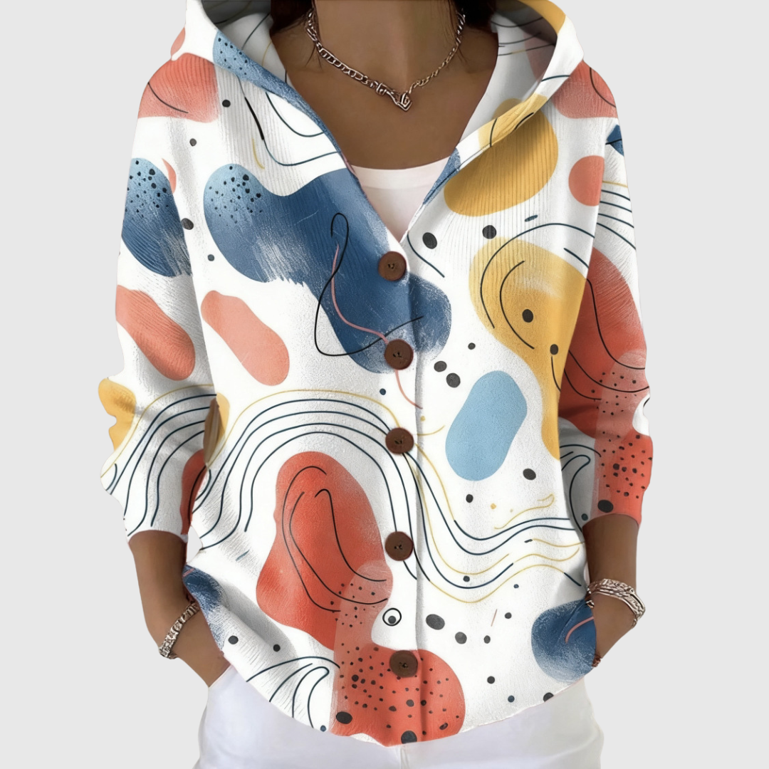 Celia |  Chaqueta de punto con botones