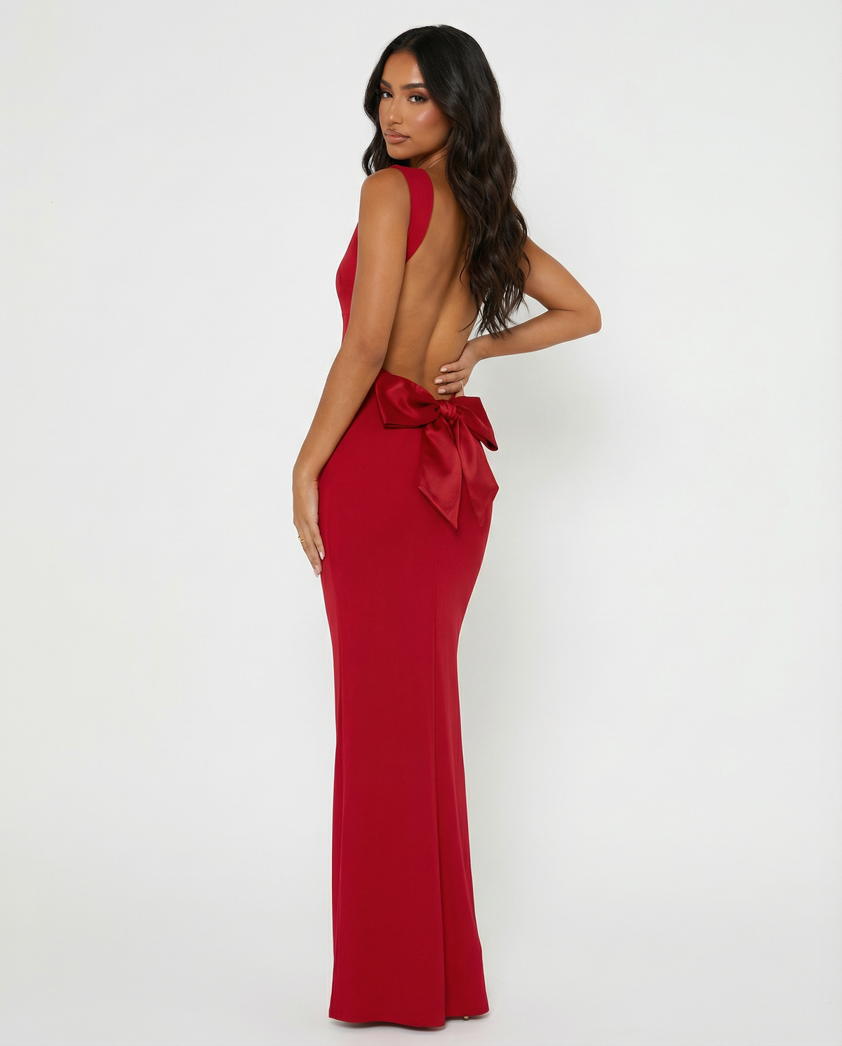 Yolanda | Vestido maxi sin espalda