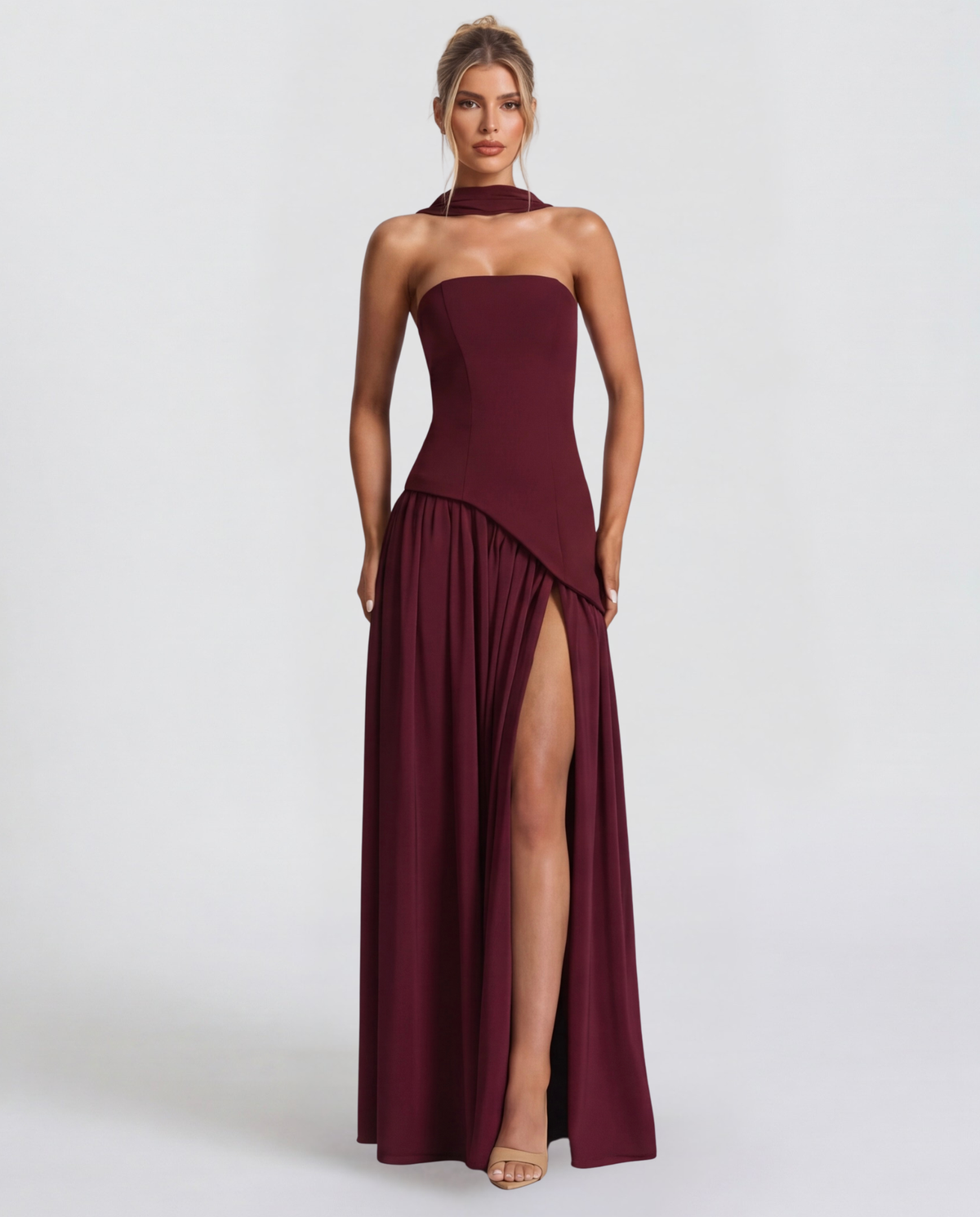 Aura | Vestido maxi