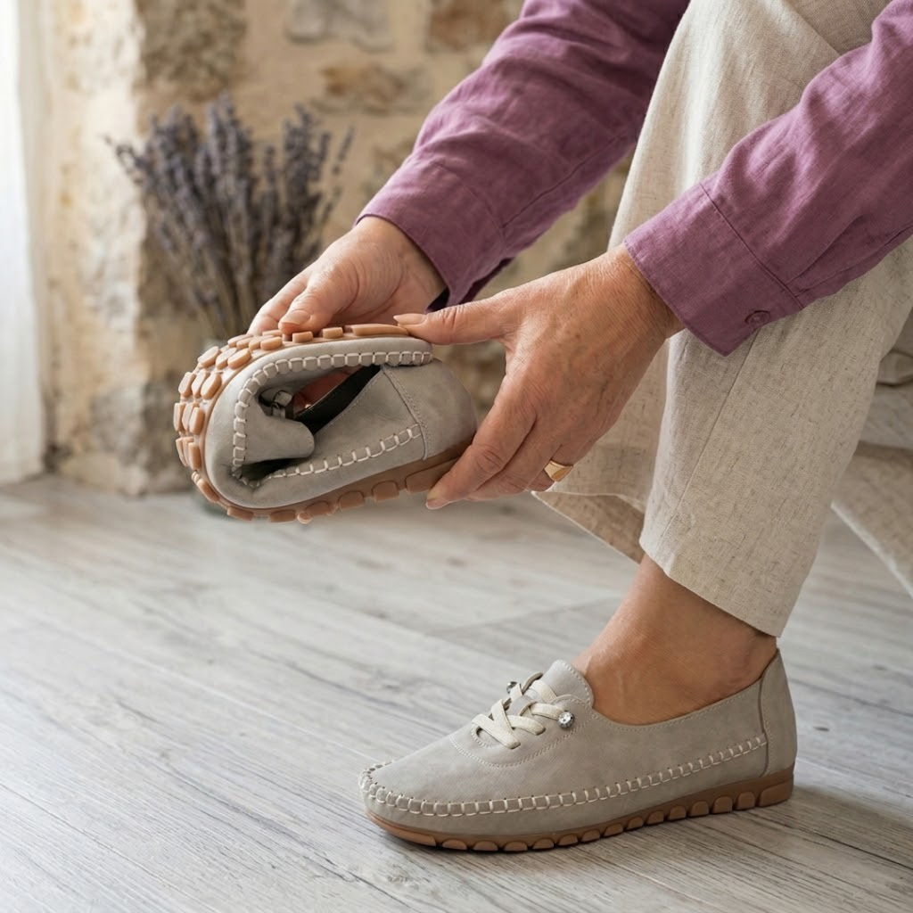Celia | Mocasines flexibles con suela ergonómica
