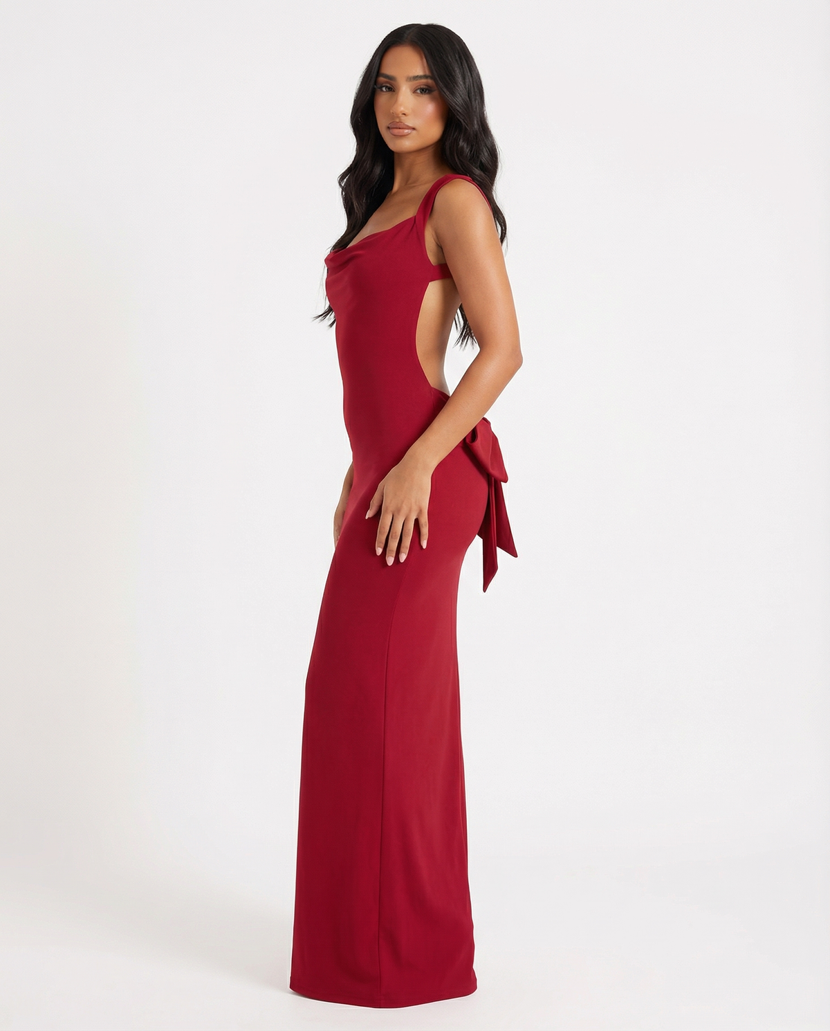 Yolanda | Vestido maxi sin espalda