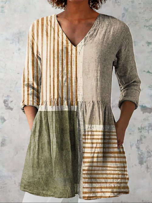 Aurora | Blusa larga con un estampado llamativo