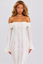 Lorraine | Vestido largo de encaje