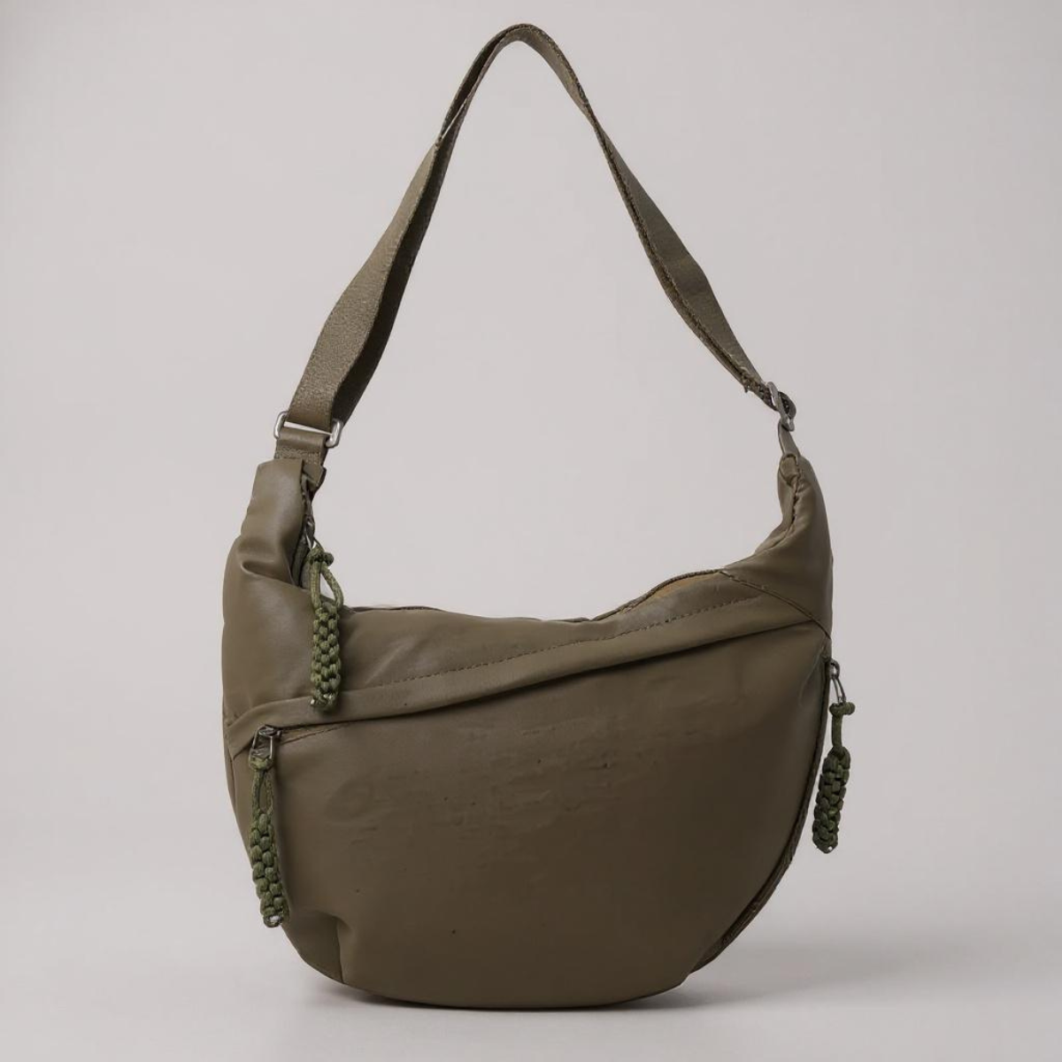 Olivia | Bolso de hombro verde oliva
