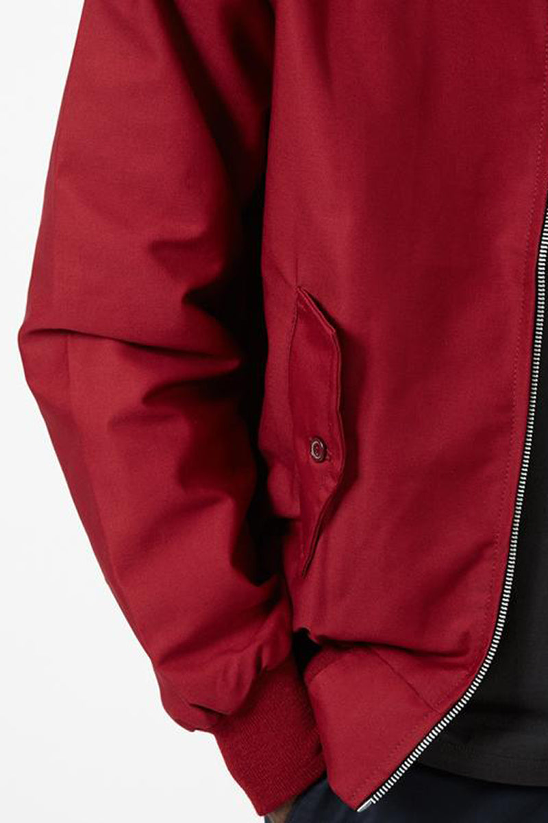 Fernando | Chaqueta Harrington con forro de tartán
