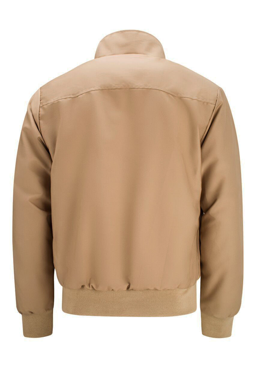 Fernando | Chaqueta Harrington con forro de tartán