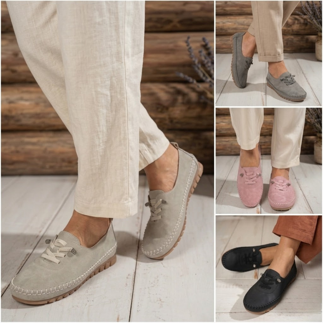 Celia | Mocasines flexibles con suela ergonómica