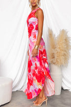 Kaila | Vestido plisado con un solo hombro