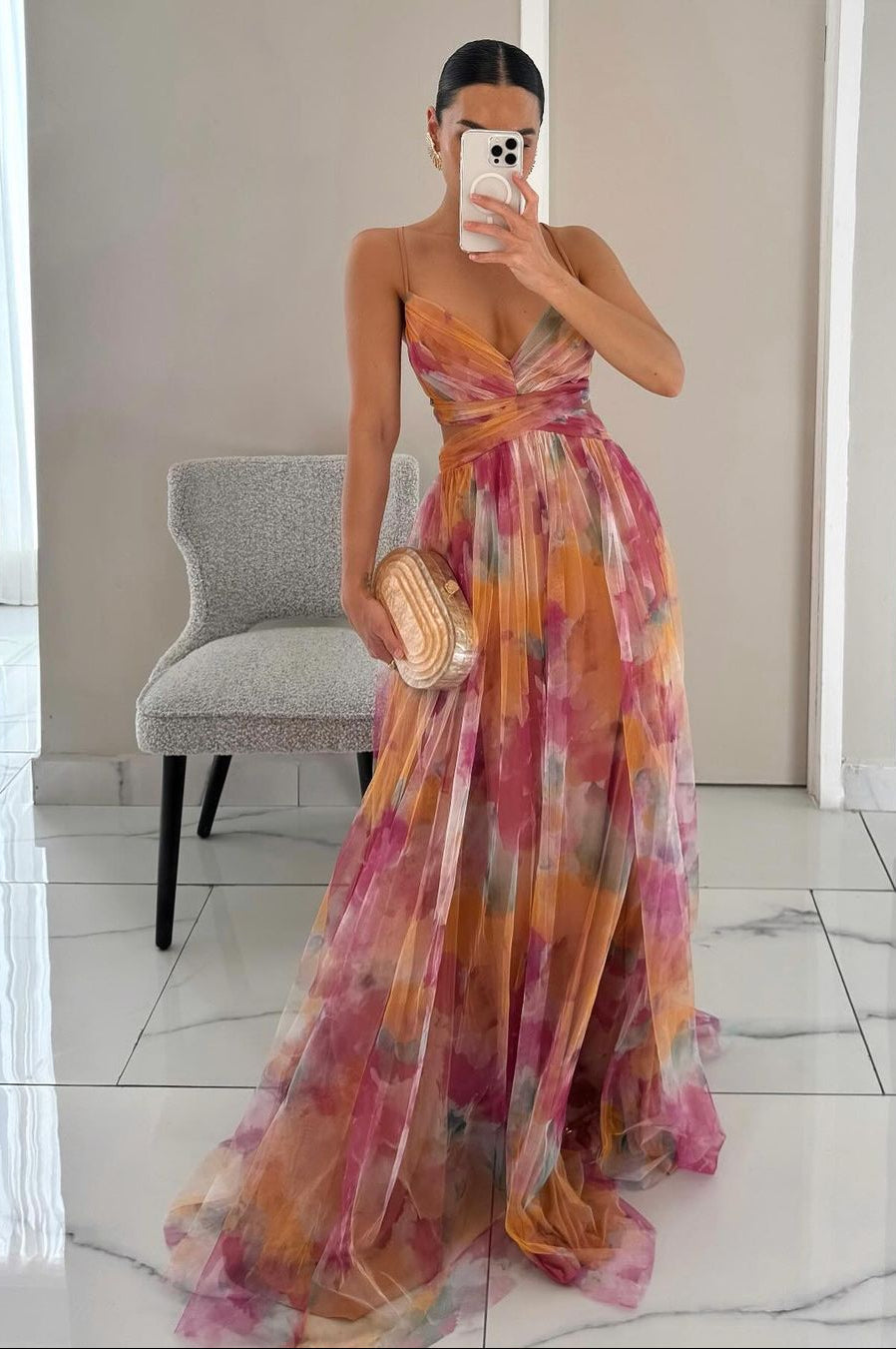 Inés | vestido largo elegante