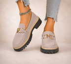 Victoria |  Mocasines de malla transpirable con suelas gruesas y acolchadas