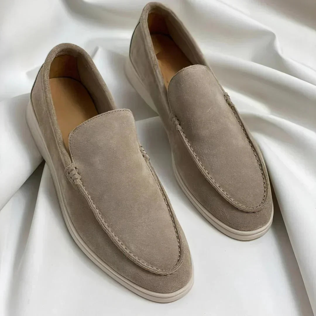 Luigi | Mocasines Elegantes en Ante
