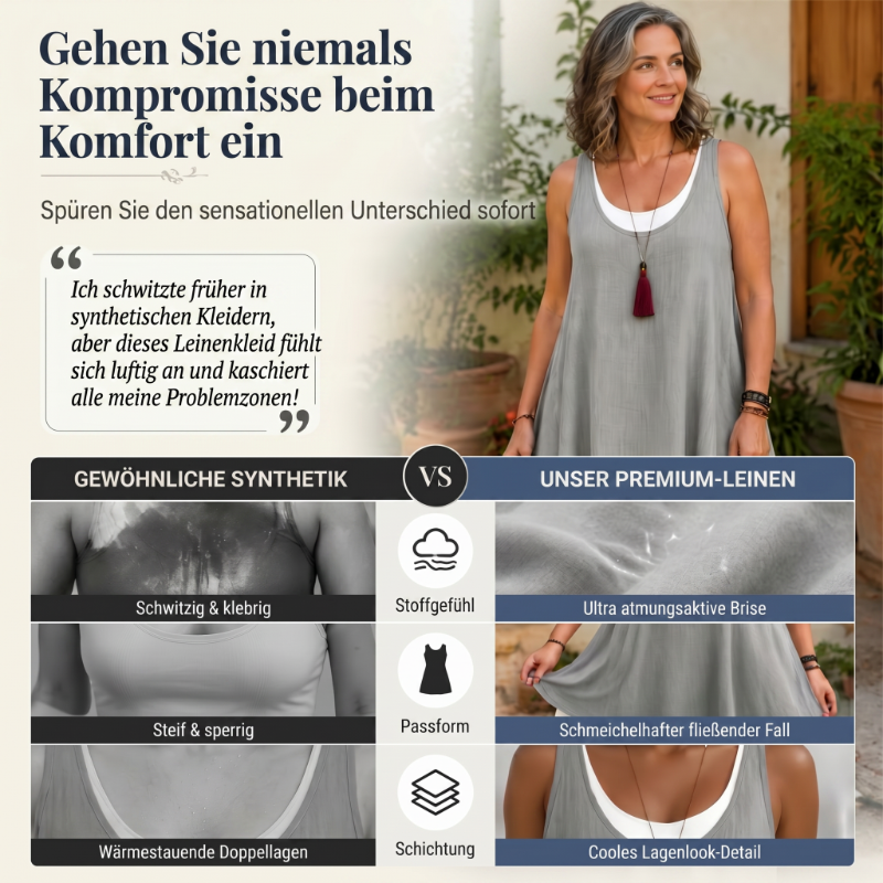 ✨¡Novedad! Vestido veraniego sin tirantes con efecto superpuesto - 🔥¡Ahorra ahora un 50 %!