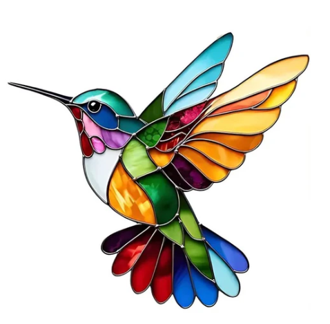 Collar Colibrí | Elegante Collar Colibrí de Colores