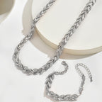 Claudine™ | Collar y Pulsera de cola de pez hecho a mano