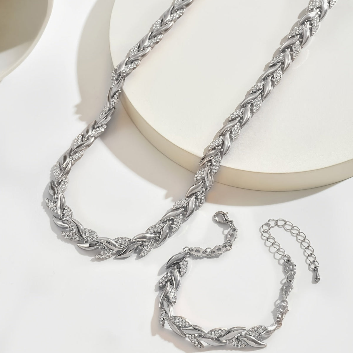 Claudine™ | Collar y Pulsera de cola de pez hecho a mano
