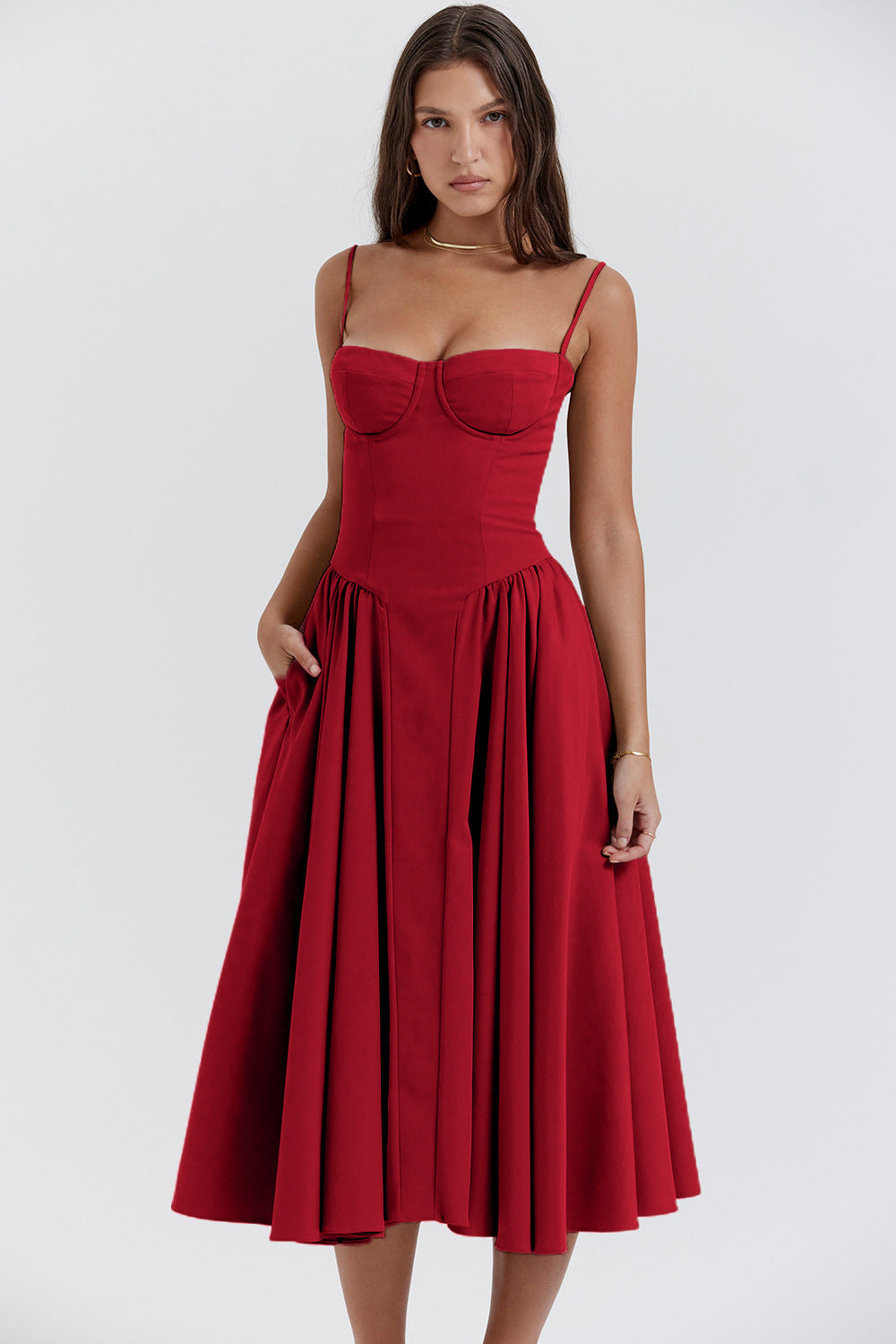 Loli | Vestido midi retro