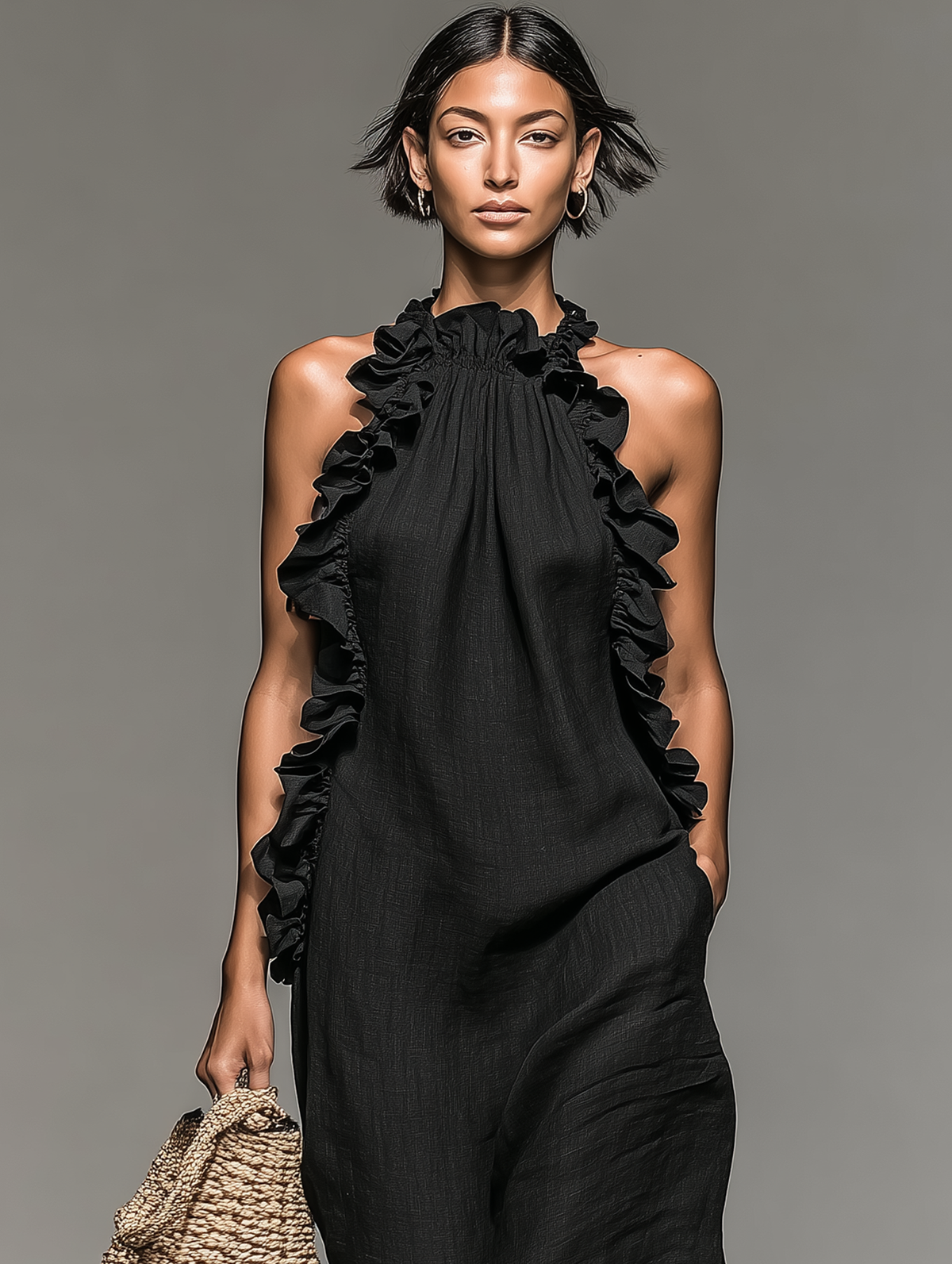 Vera | Vestido Largo Negro Elegante