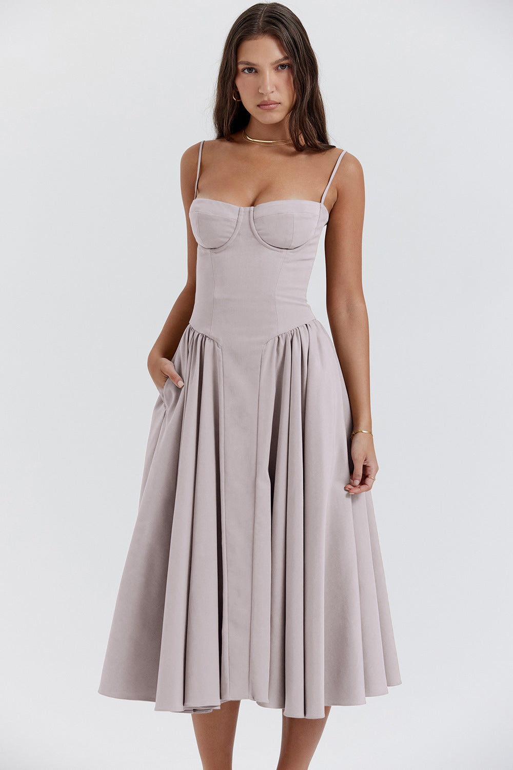 Loli | Vestido midi retro