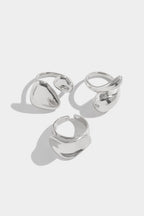Anillos Irregulares de Metal