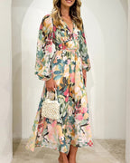 Selena | Vestido femenino con estampado floral