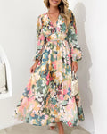 Selena | Vestido femenino con estampado floral