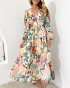 Selena | Vestido femenino con estampado floral