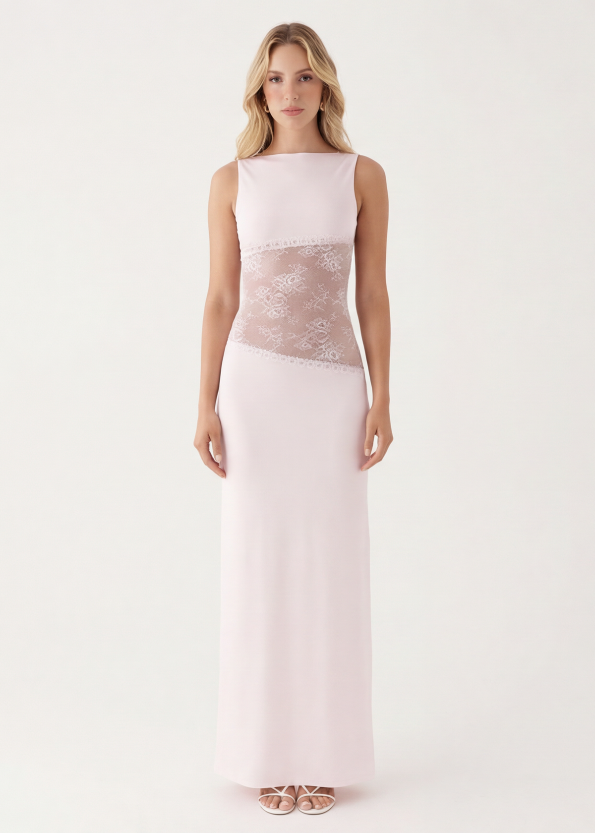 Estefanía  | Vestido maxi con corte de velo
