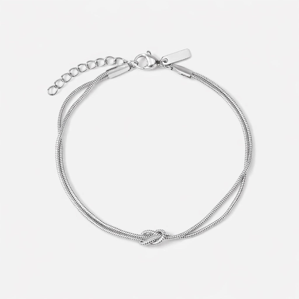 Vínculo Eterno | pulsera con nudo de amor