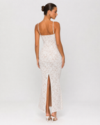 Belén  | Vestido maxi con encaje